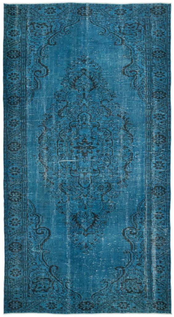 Apex Vintage Carpet Turquoise 13281 175 x 326 cm