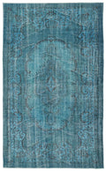 Apex Vintage Carpet Turquoise 13396 178 x 283 cm
