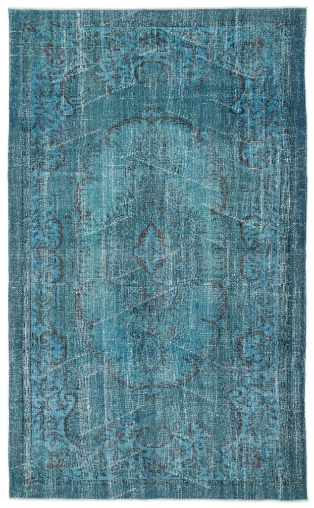Apex Vintage Carpet Turquoise 13396 178 x 283 cm