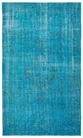 Apex Vintage Carpet Turquoise 13602 179 x 290 cm