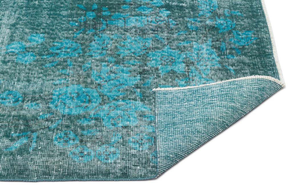 Apex Vintage Carpet Turquoise 13605 168 x 275 cm