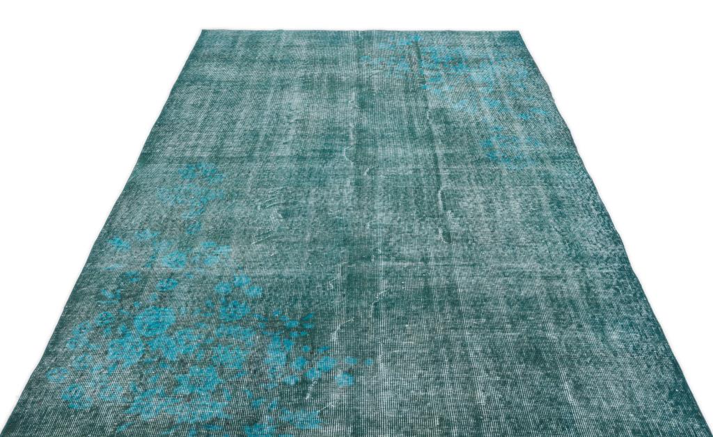 Apex Vintage Carpet Turquoise 13605 168 x 275 cm
