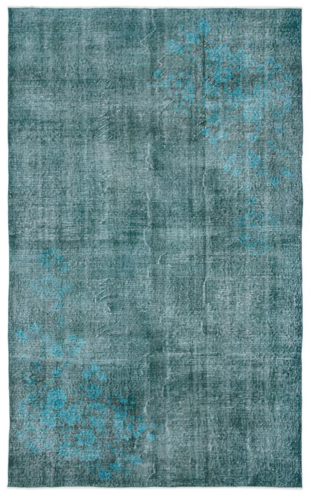 Apex Vintage Carpet Turquoise 13605 168 x 275 cm