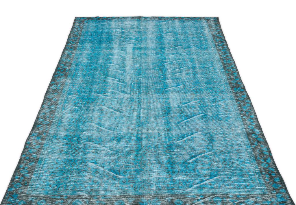 Apex Vintage Carpet Turquoise 13612 155 x 291 cm
