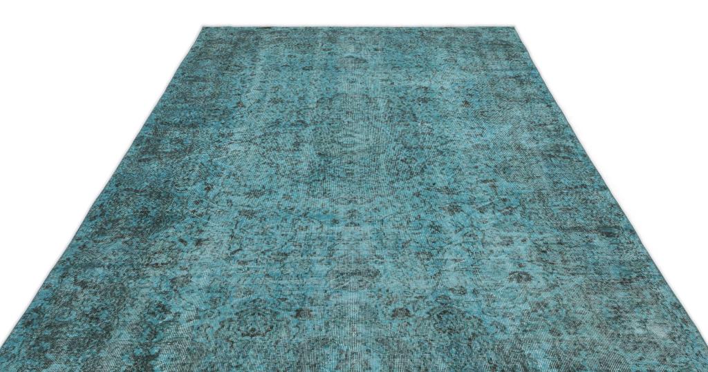 Apex Vintage Carpet Turquoise 14221 195 x 318 cm