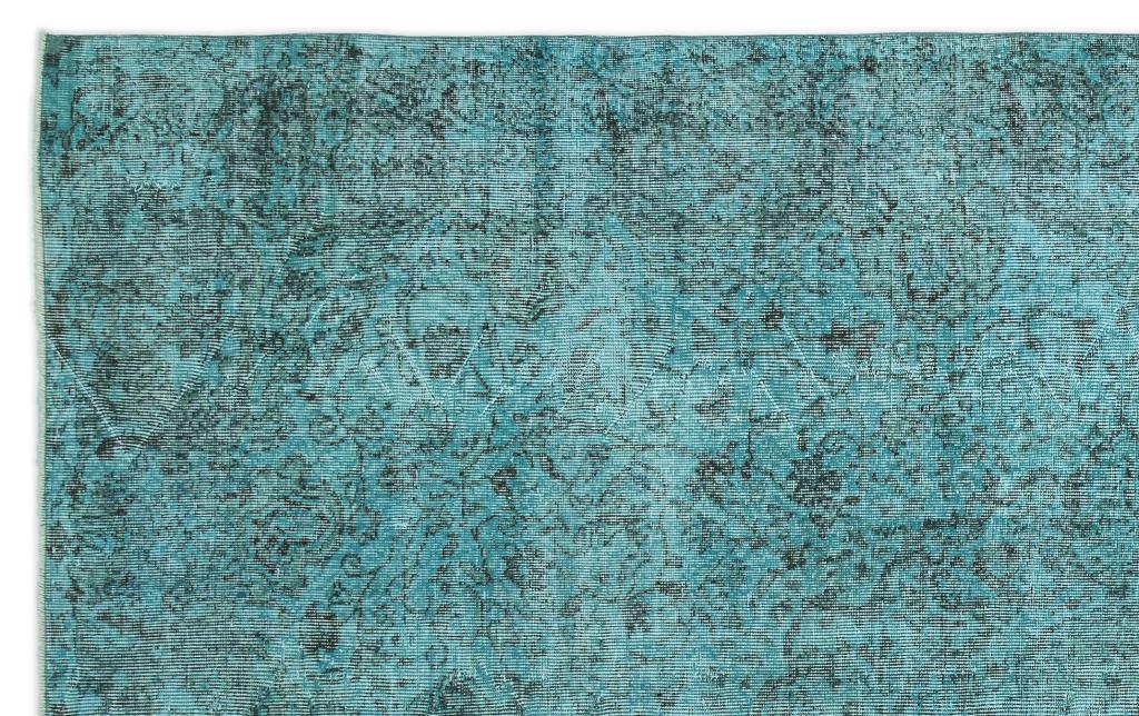 Apex Vintage Carpet Turquoise 14221 195 x 318 cm
