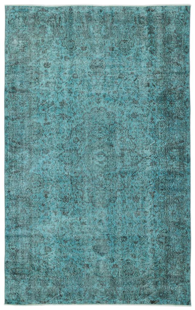 Apex Vintage Carpet Turquoise 14221 195 x 318 cm