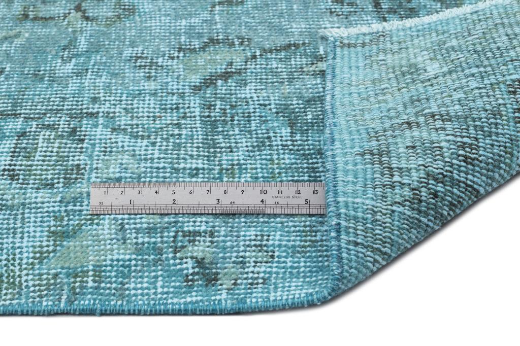 Apex Vintage Carpet Turquoise 14249 182 x 259 cm