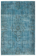 Apex Vintage Carpet Turquoise 14253 182 x 292 cm