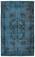 Apex Vintage Carpet Turquoise 14259 173 x 279 cm