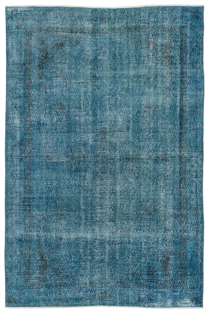 Apex Vintage Carpet Turquoise 14265 189 x 283 cm