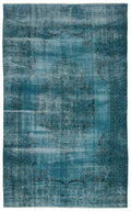 Apex Vintage Carpet Turquoise 14274 178 x 292 cm