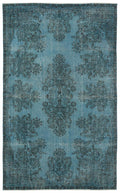 Apex Vintage Carpet Turquoise 14281 183 x 297 cm