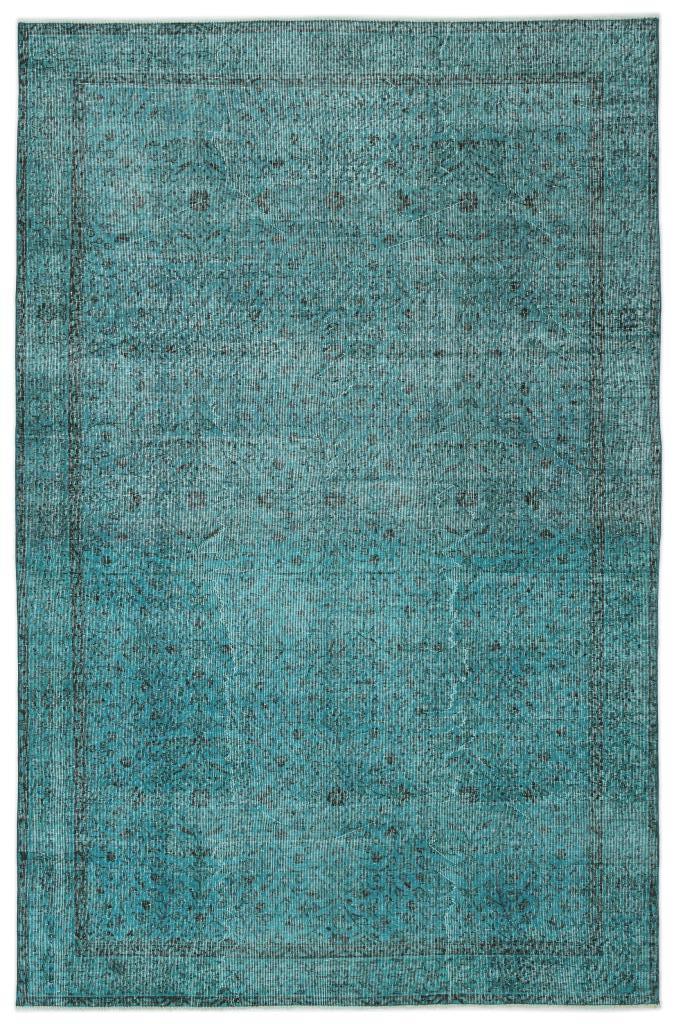 Apex Vintage Carpet Turquoise 14296 194 x 300 cm