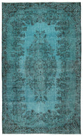 Apex Vintage Carpet Turquoise 14314 171 x 286 cm