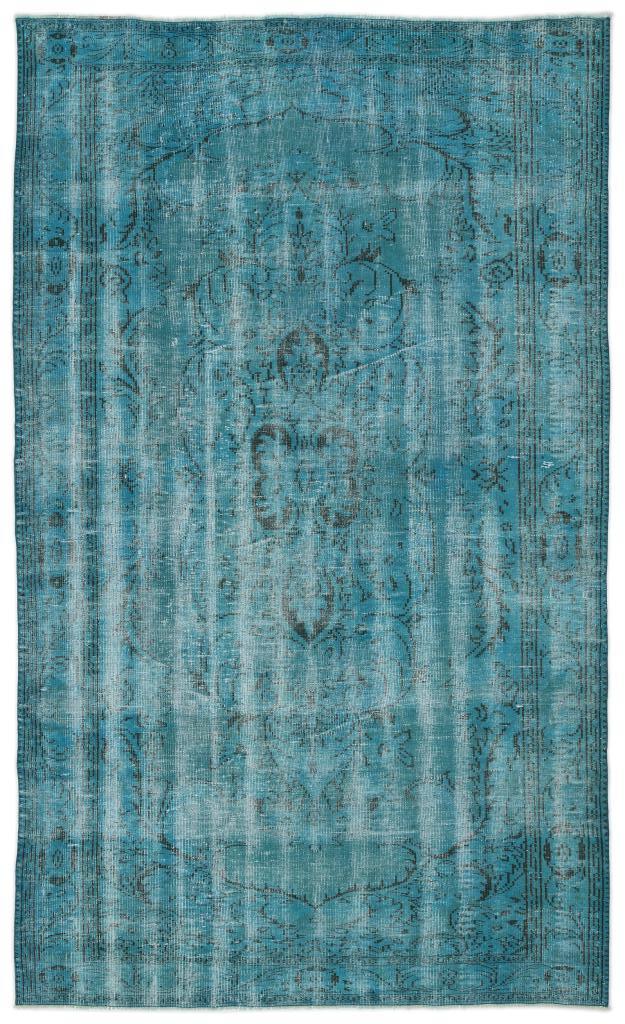 Apex Vintage Carpet Turquoise 14330 182 x 305 cm