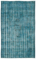 Apex Vintage Carpet Turquoise 14330 182 x 305 cm