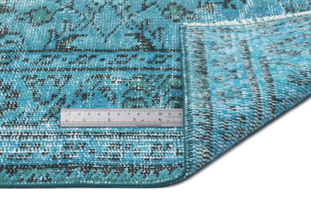 Apex Vintage Carpet Turquoise 14340 180 x 295 cm