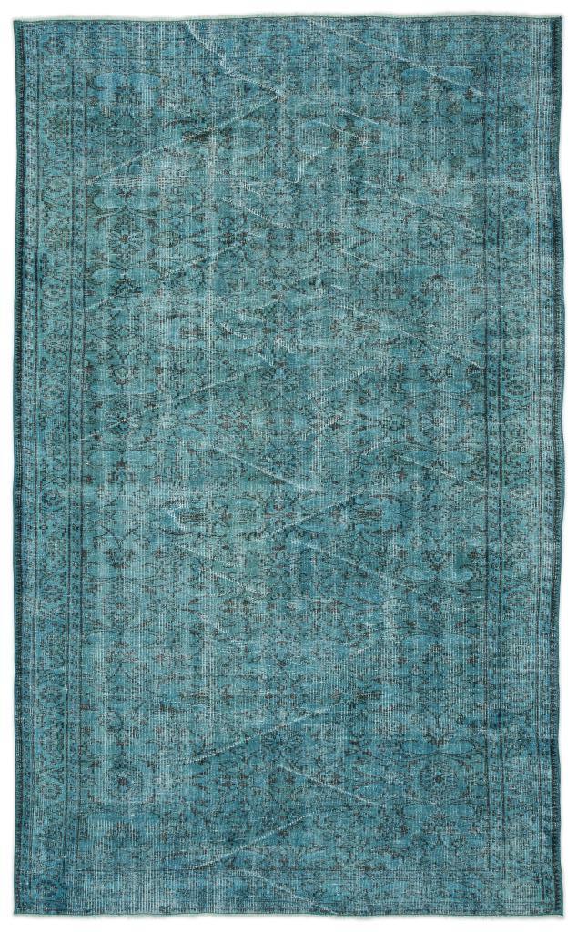 Apex Vintage Carpet Turquoise 14340 180 x 295 cm