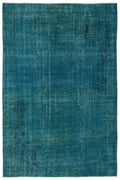 Apex Vintage Carpet Turquoise 14343 213 x 323 cm