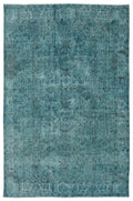 Apex Vintage Carpet Turquoise 14358 177 x 274 cm