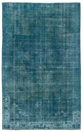 Apex Vintage Carpet Turquoise 14364 183 x 292 cm