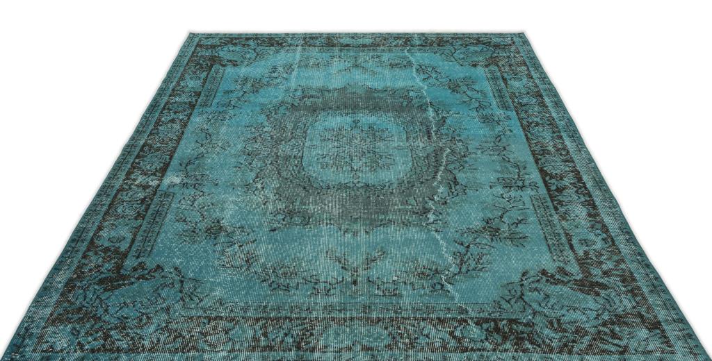 Apex Vintage Carpet Turquoise 14983 178 x 265 cm