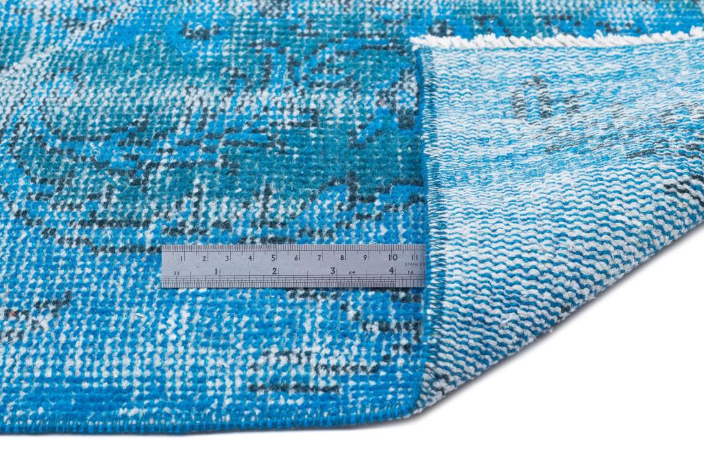 Apex Vintage Carpet Turquoise 15557 176 x 263 cm
