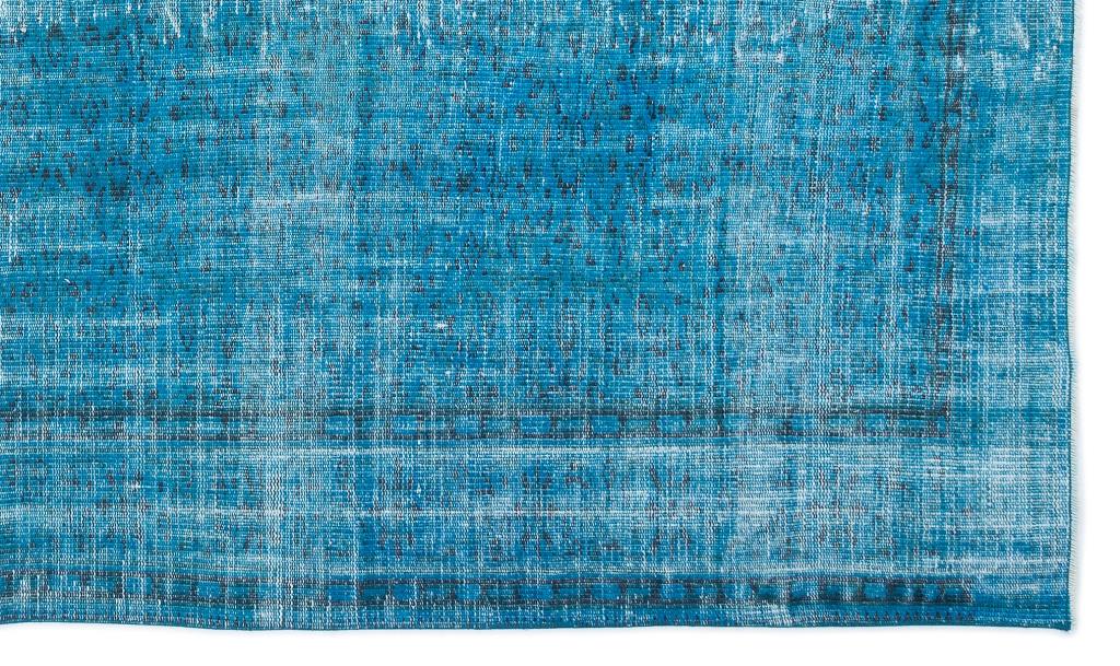 Apex Vintage Carpet Turquoise 15640 163 x 282 cm