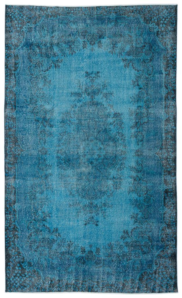Apex Vintage Carpet Turquoise 15888 194 x 320 cm