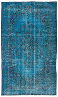 Apex Vintage Carpet Turquoise 15892 180 x 295 cm