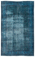 Apex Vintage Carpet Turquoise 15898 169 x 272 cm