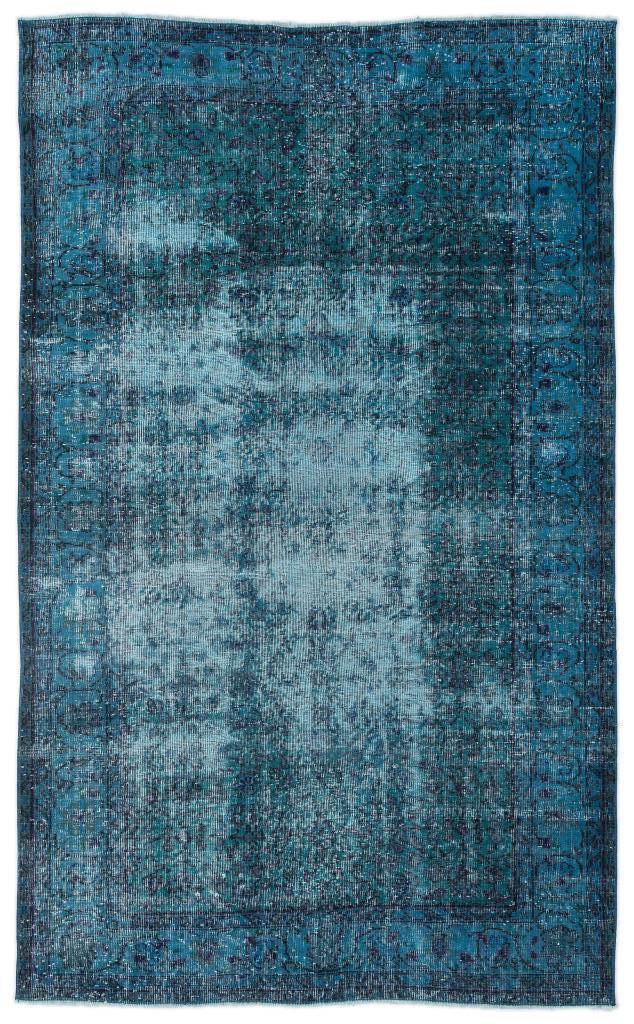 Apex Vintage Carpet Turquoise 15898 169 x 272 cm