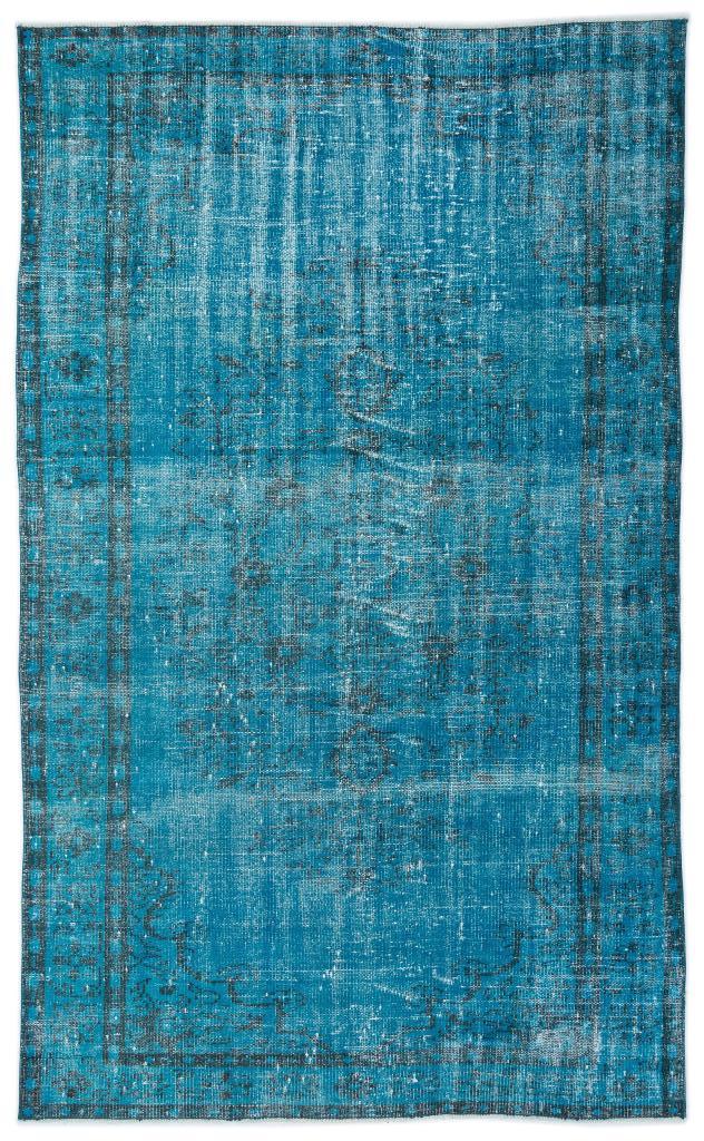 Apex Vintage Carpet Turquoise 15900 169 x 276 cm