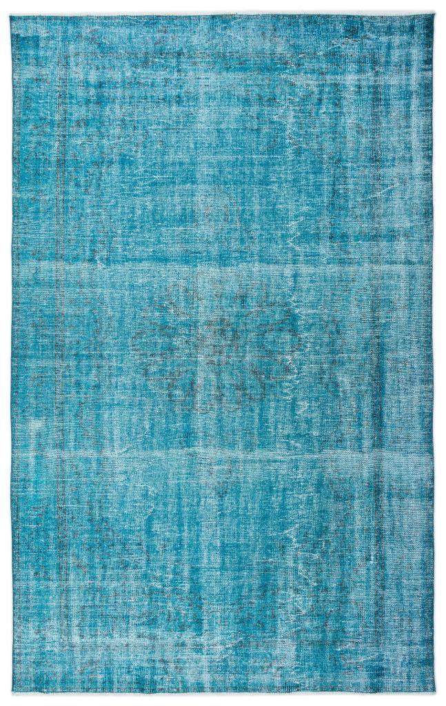 Apex Vintage Carpet Turquoise 15901 183 x 292 cm