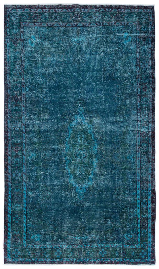 Apex Vintage Carpet Turquoise 16228 197 x 336 cm