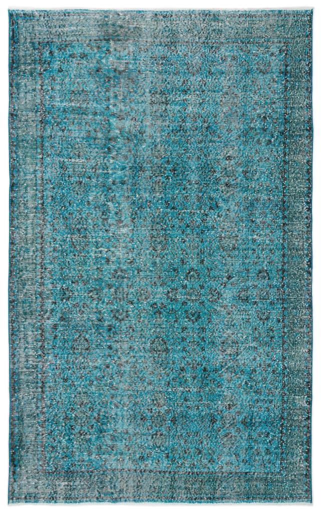 Apex Vintage Carpet Turquoise 16552 167 x 273 cm