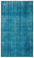 Apex Vintage Carpet Turquoise 16555 163 x 282 cm