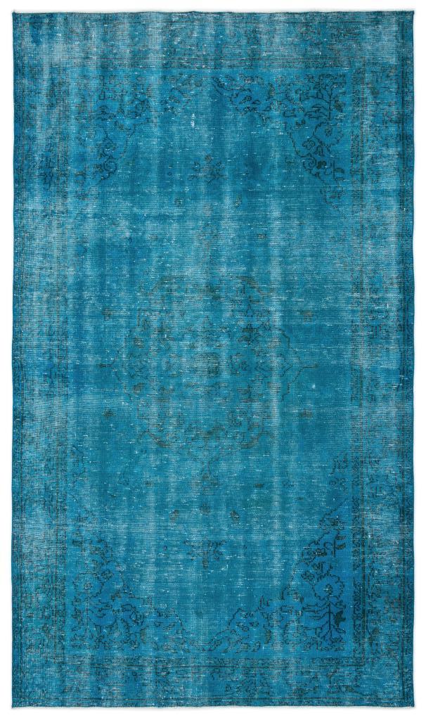 Apex Vintage Carpet Turquoise 16555 163 x 282 cm