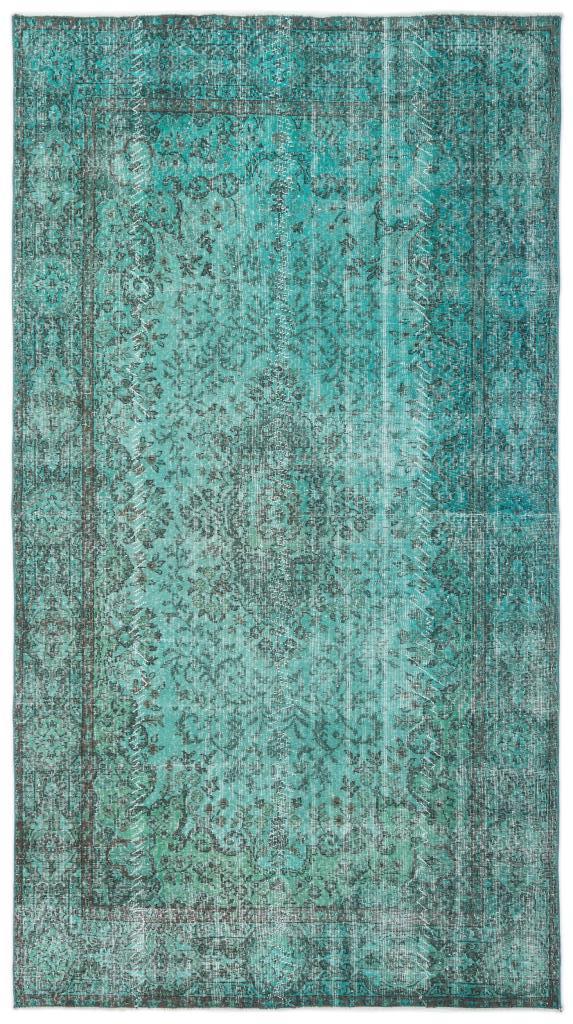 Apex Vintage Carpet Turquoise 16564 170 x 309 cm