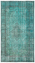 Apex Vintage Carpet Turquoise 16564 170 x 309 cm