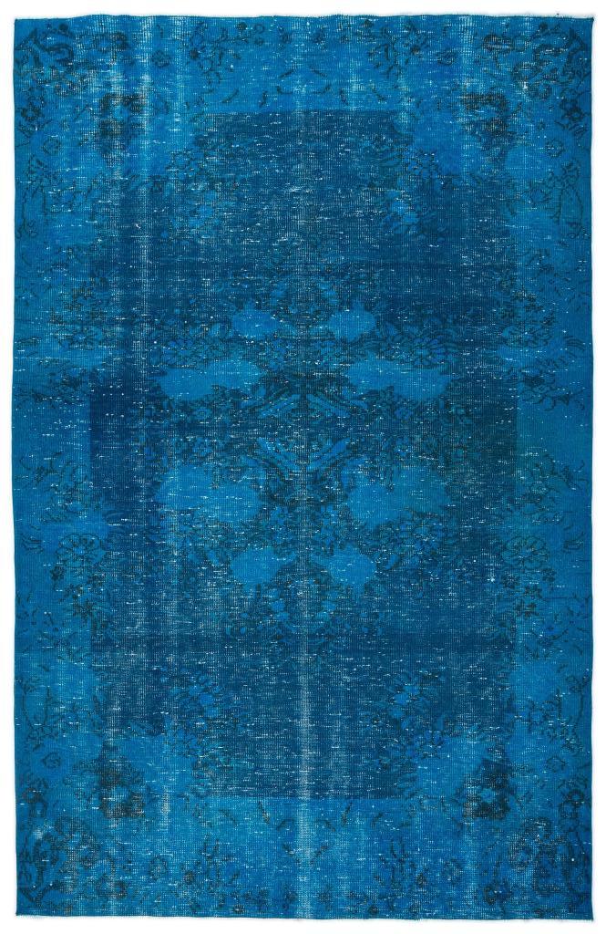Apex Vintage Carpet Turquoise 16588 174 x 271 cm