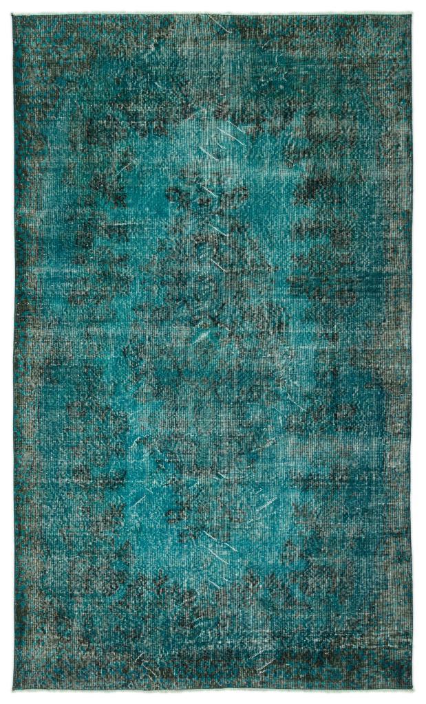Apex Vintage Carpet Turquoise 17495 168 x 281 cm