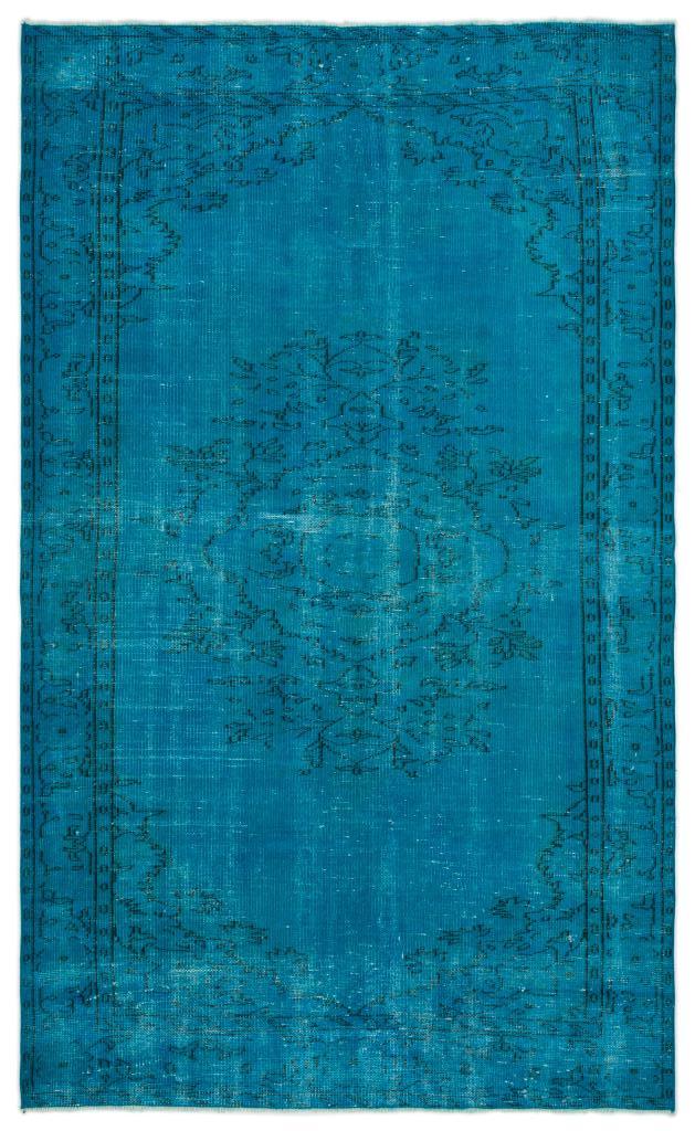 Apex Vintage Carpet Turquoise 18152 174 x 285 cm