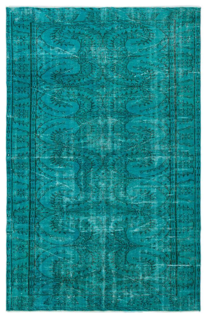 Apex Vintage Carpet Turquoise 18324 183 x 281 cm