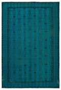 Apex Vintage Carpet Turquoise 18405 194 x 286 cm