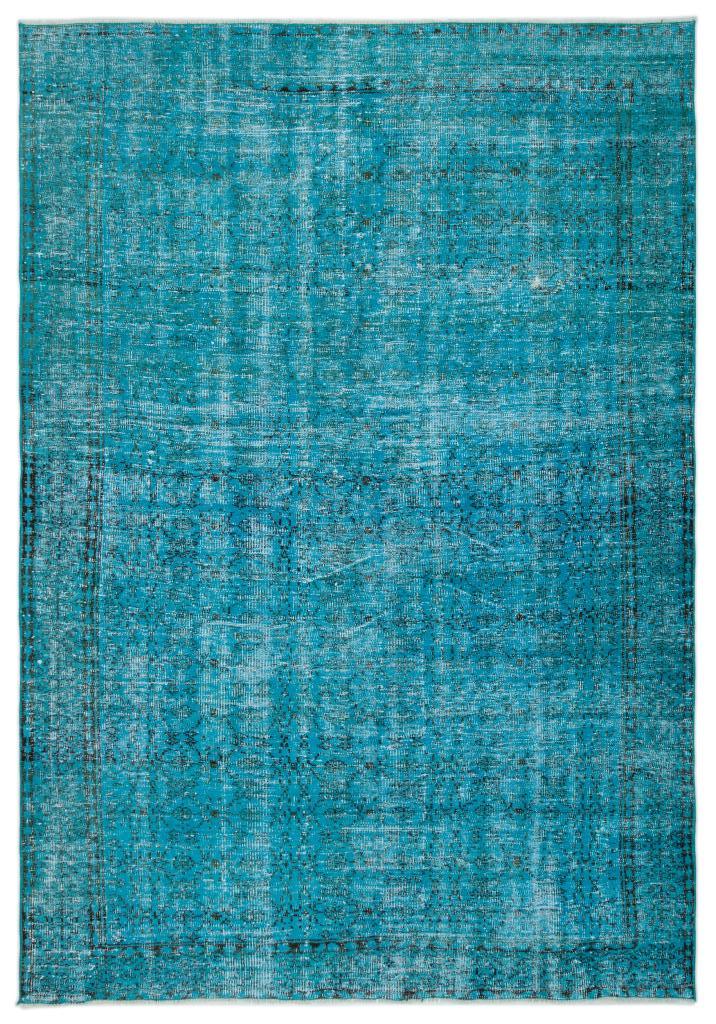 Apex Vintage Carpet Turquoise 18720 200 x 287 cm