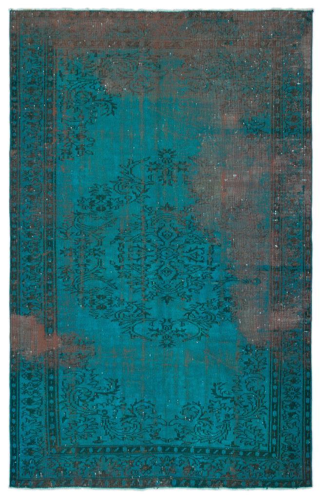 Apex Vintage Carpet Turquoise 18754 175 x 282 cm