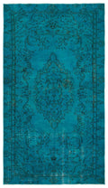 Apex Vintage Carpet Turquoise 19095 166 x 290 cm
