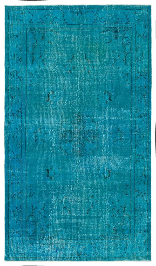 Apex Vintage Carpet Turquoise 19103 166 x 289 cm